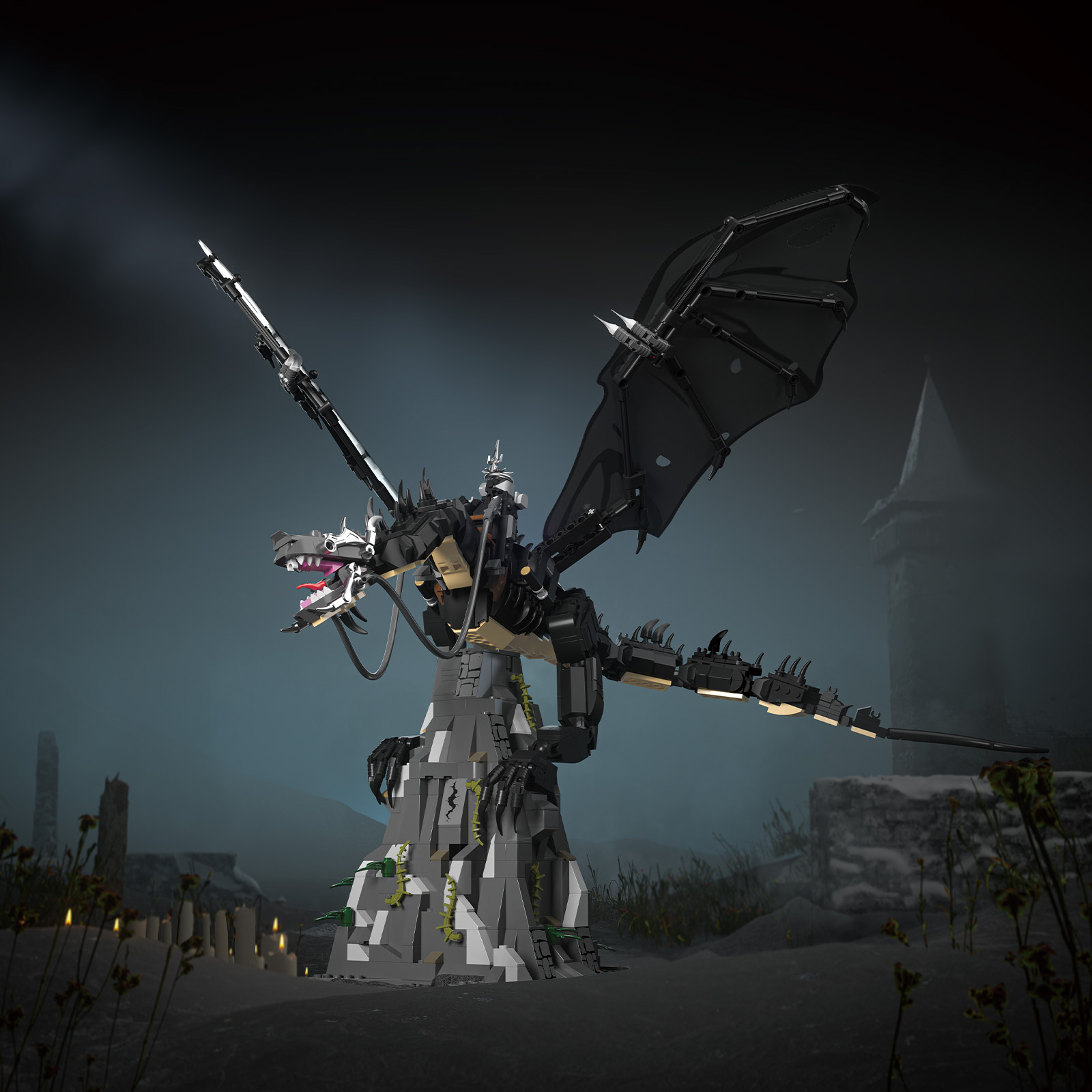 Črni jezdec zmajev - slika 3